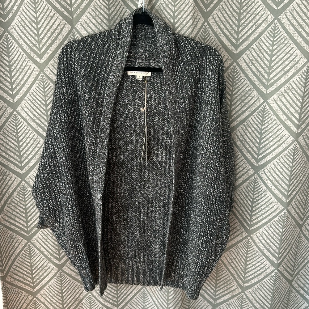 NWT Lovestitch Beach Bonfire Cocoon Cardigan Size Small